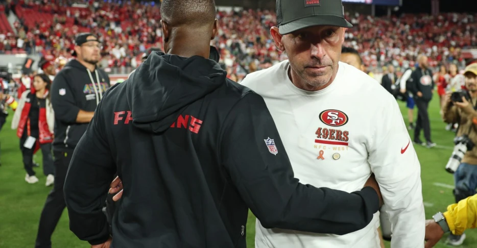 How did Falcons loss to 49ers help the Rams draft order?