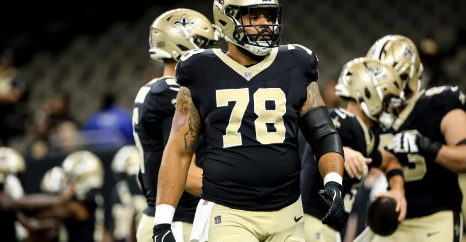 Saints C Erik McCoy confirmed out for season
