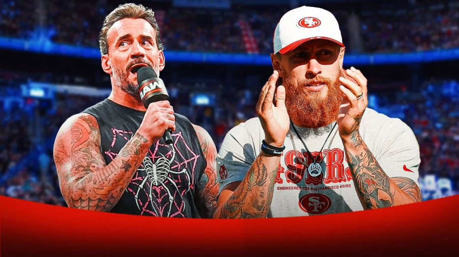 WWE’s CM Punk lays challenge down for 49ers’ George Kittle