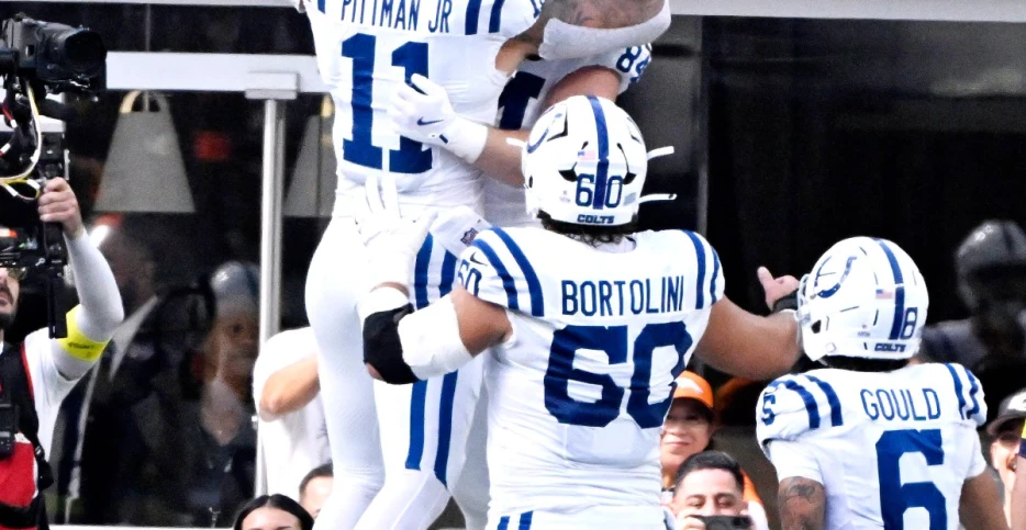 Can you believe the Colts are first in the AFC?