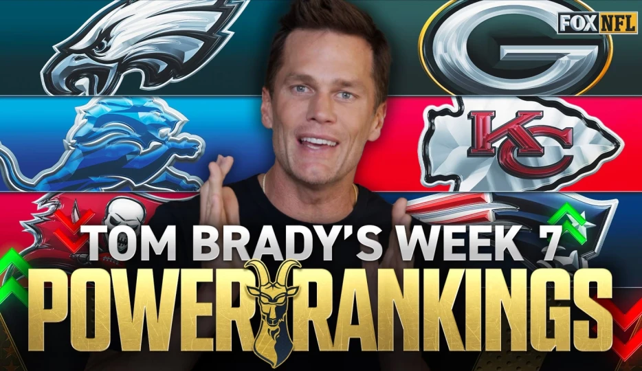 Tom Brady's NFL Power Rankings: Another Week, Another New No. 1