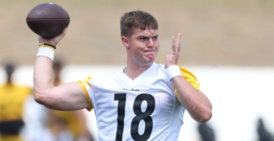 Will Howard returns to Steelers practice