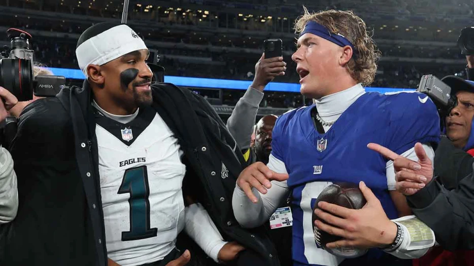 Giants veterans tell Jaxson Dart to ‘stick close’ in Philadelphia debut