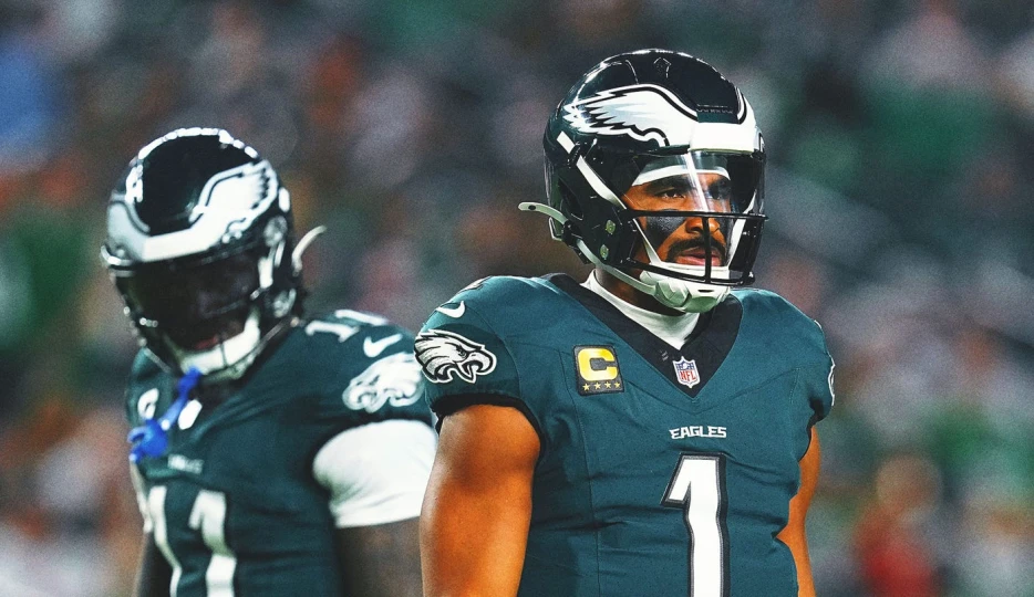 Jalen Hurts Focusing 'Singularly on the Collective' Instead of A.J. Brown's Posts