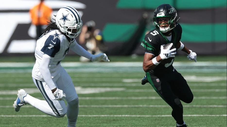 Jets’ Garrett Wilson, Mason Taylor miss practice amid quarterback drama