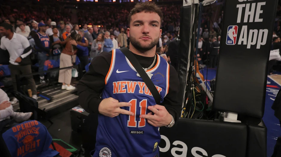 Knicks fans were loving Giants’ Cam Skattebo at season opener