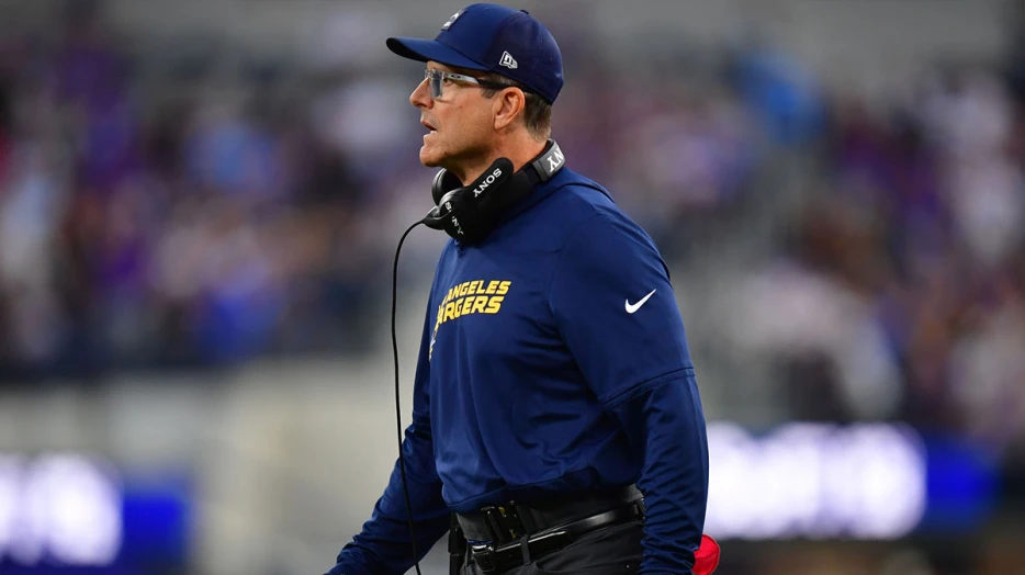 Chargers HC Jim Harbaugh drops mic with ‘violent’ truth bomb after dominating Vikings