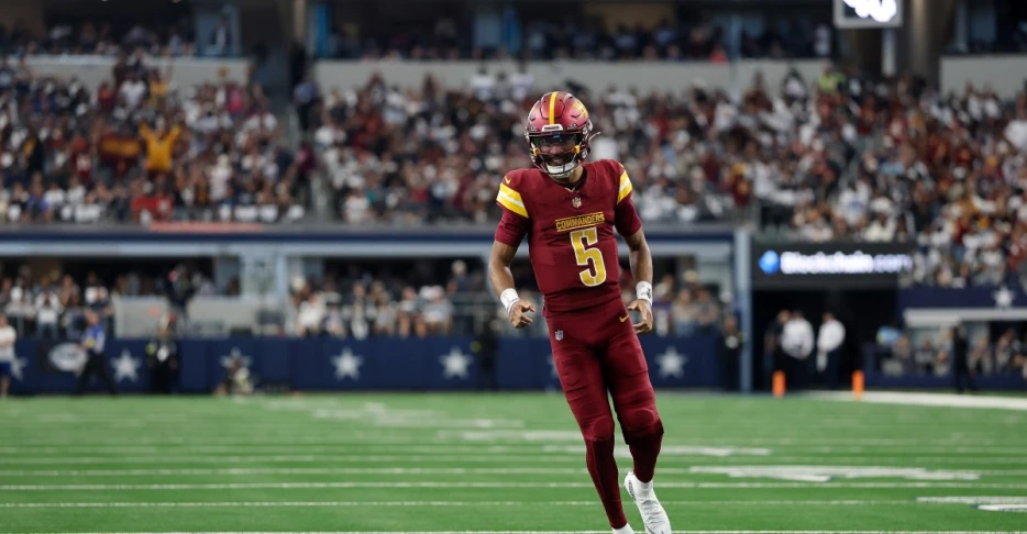 Commanders star Jayden Daniels out vs. Chiefs, status for Seahawks game uncertain