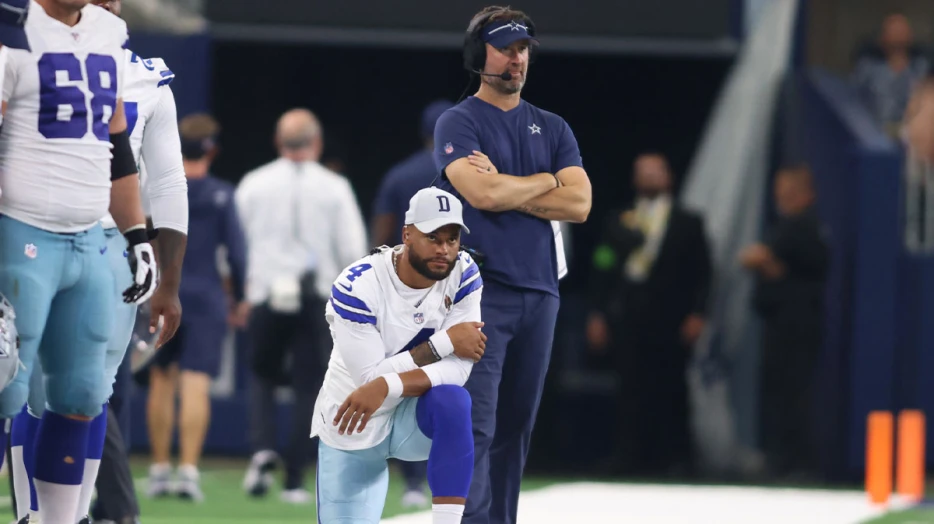 Key Dak Prescott protector added to Cowboys’ injury report for Broncos clash