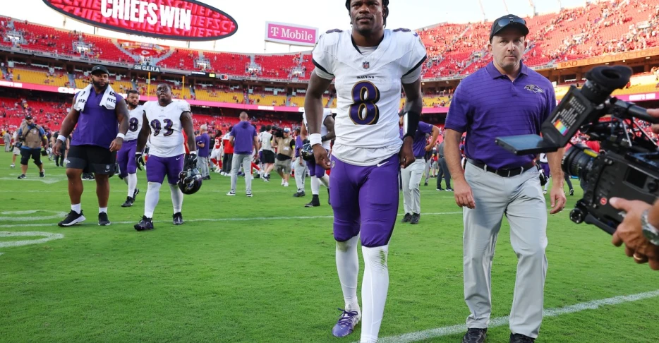 Ravens rule QB Lamar Jackson out vs. Bears