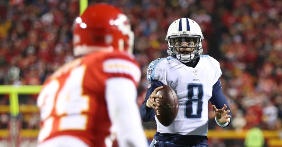 The Chiefs still remember Marcus Mariota’s postseason pass to himself