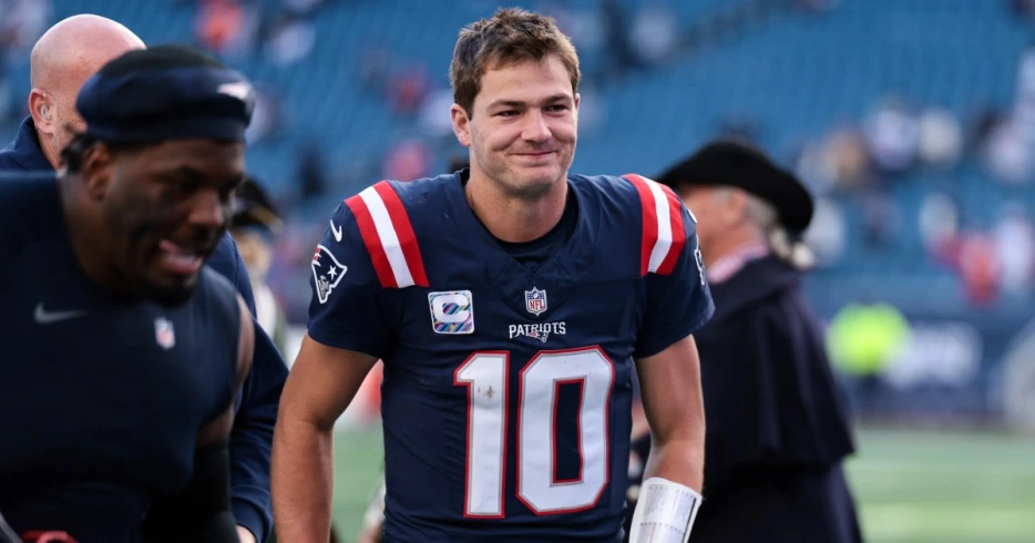 ‘MVP’ chants rain down for Drake Maye after another strong performance