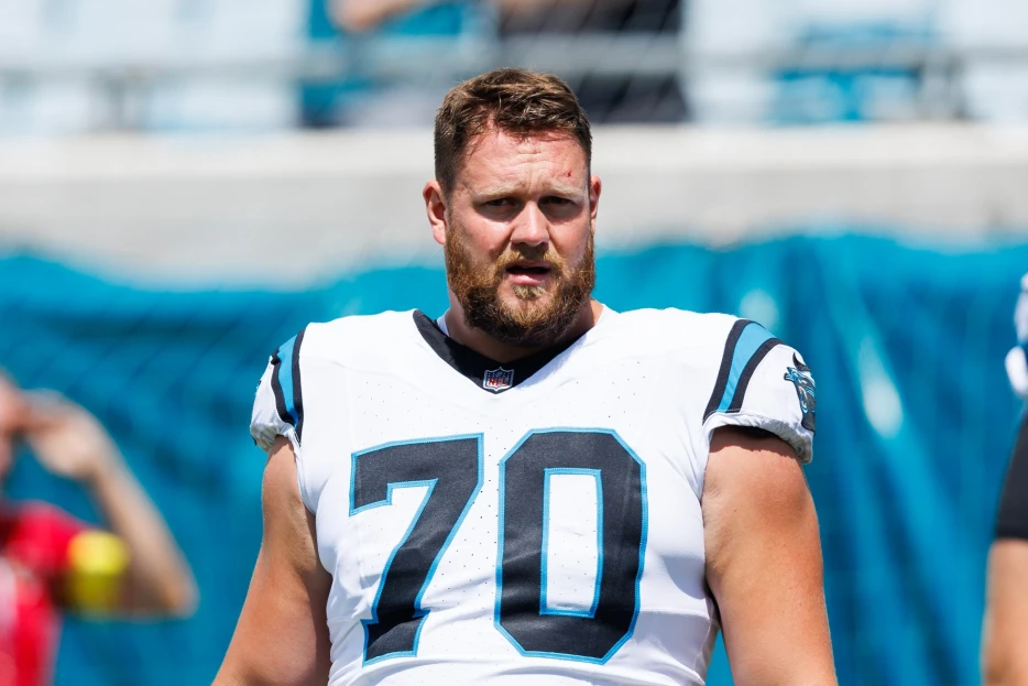 Panthers OT Brady Christensen Suffered Serious Achilles Injury