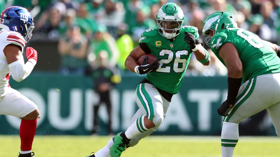 Saquon Barkley admits Eagles took Giants celebrating earlier win personally