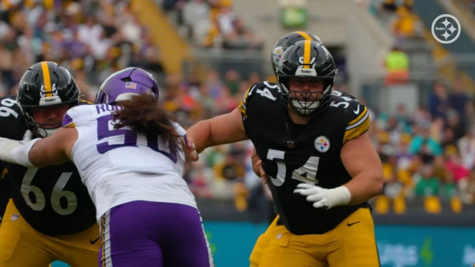 Steelers Center Zach Frazier Active In Boost To Pittsburgh Offensive Line