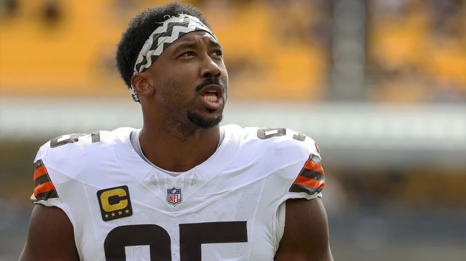 Browns’ Myles Garrett draws Tungsten Arm O’Doyle comparison after historic game in blowout loss