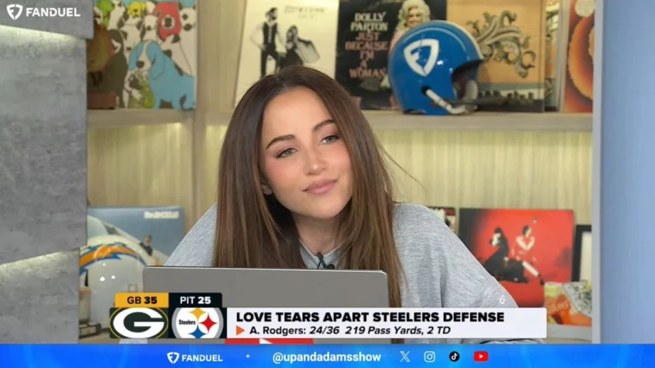 Kay Adams Would Take ‘Sugar High’ Of Jets Fandom Over ‘Chicken And Rice’ Steelers Fan