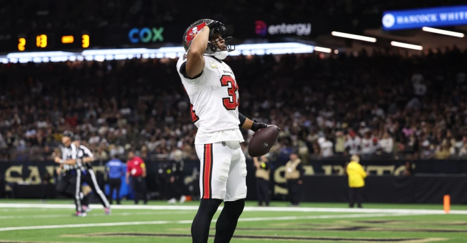 Notes and stats from the Buccaneers 23-3 win over the Saints