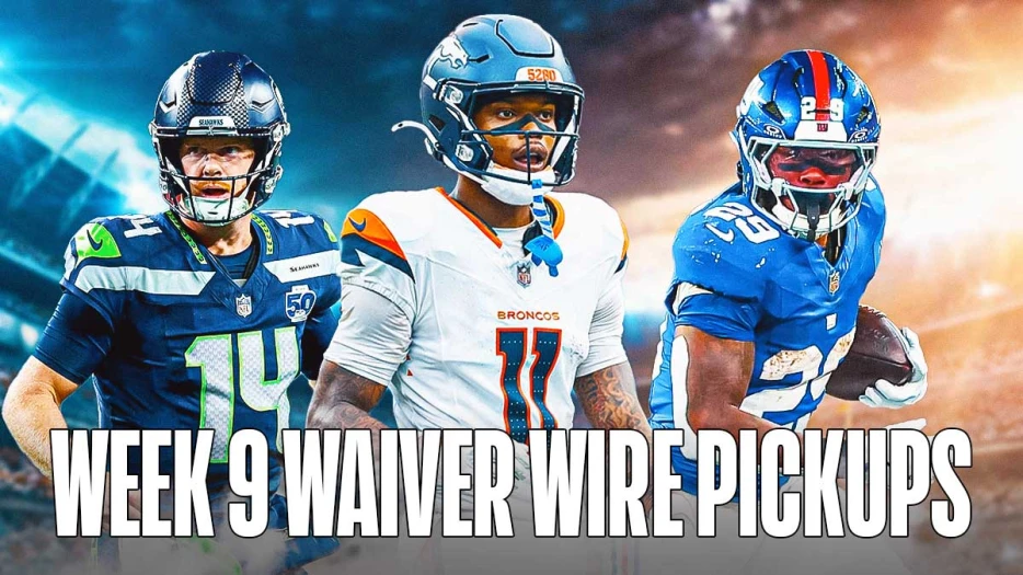 Fantasy Football: Top 10 waiver wire pickups for Week 9 (2025)