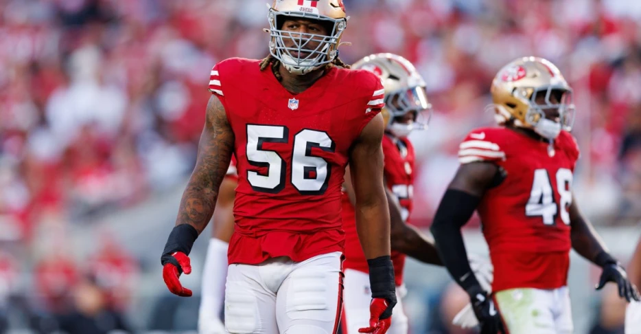 Panthers poach one of the 49ers pass rushers off the practice squad, leaving the team ultra thin along the defensive line