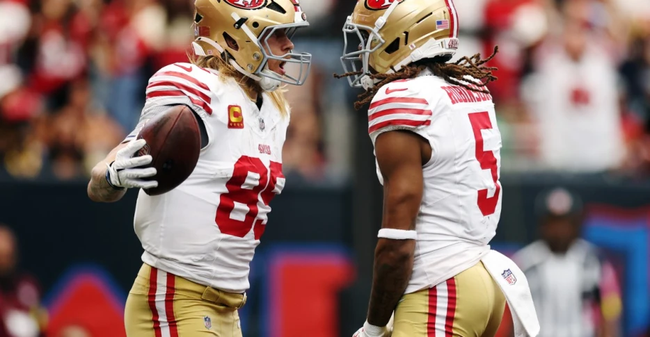 The 49ers are projected to have their highest-scoring game of the season against the Giants