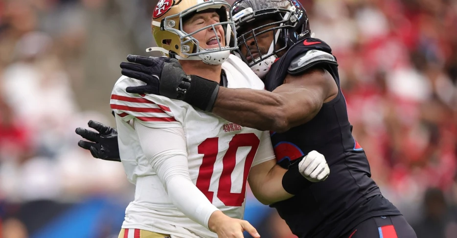 What we learned about the 49ers in Week 8: The offensive line can’t handle a quality defensive line