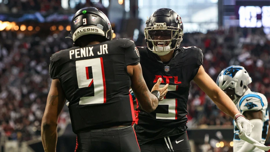 Falcons coach provides positive Drake London, Michael Penix Jr. updates