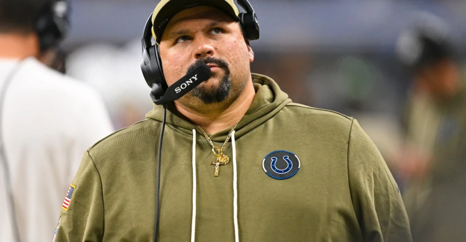 OL Coach Tony Sparano Jr. is the Colts’ saving grace