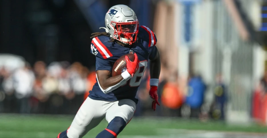 Patriots vs. Falcons Wednesday injury report: Rhamondre Stevenson a non-participant