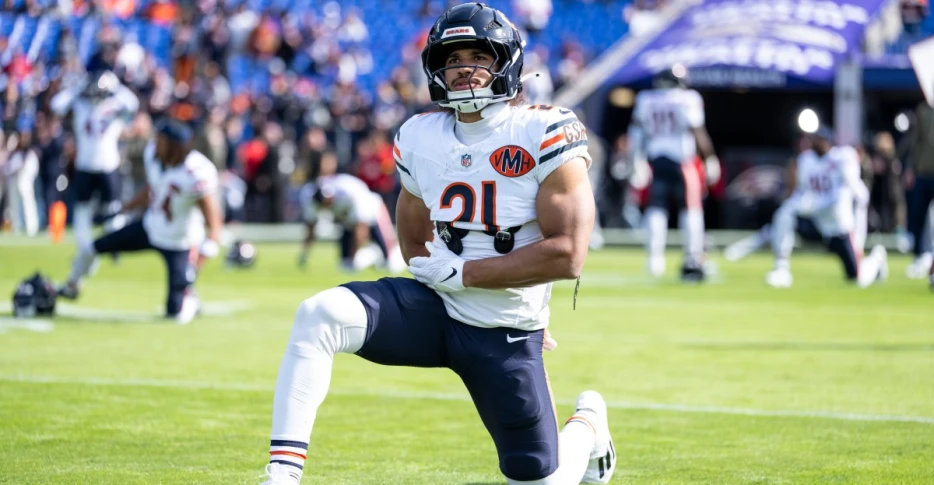 Bears RB Travis Homer nominated for Salute to Service Award