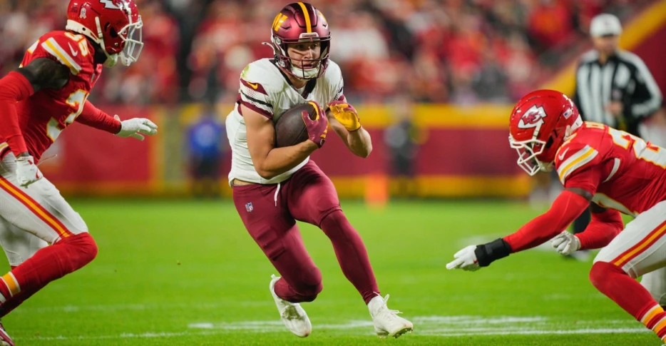 Daily Slop – 30 Oct 25 – With 67% catch rate and 3 TDs, Luke McCaffery is making his case for a bigger offensive role