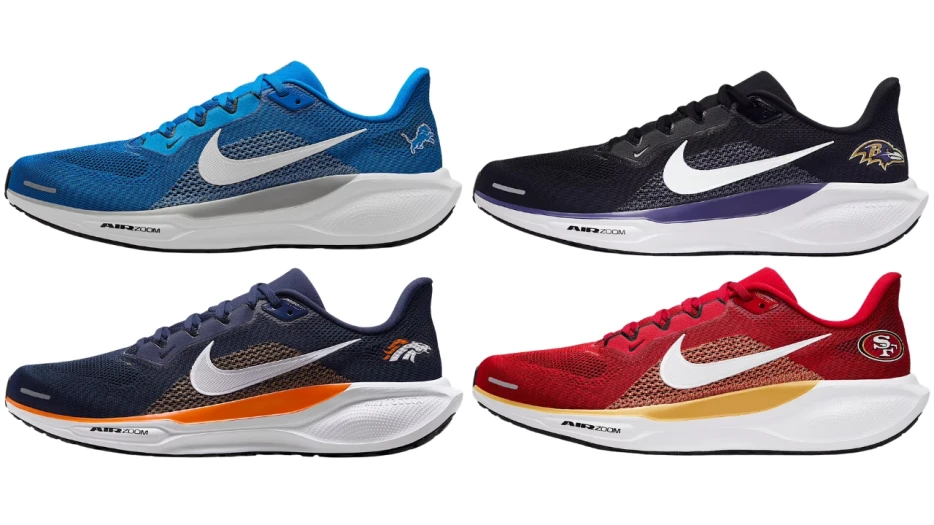 Here Are My Picks For NFL Week 9, Represented By Nike Pegasus Team Shoes