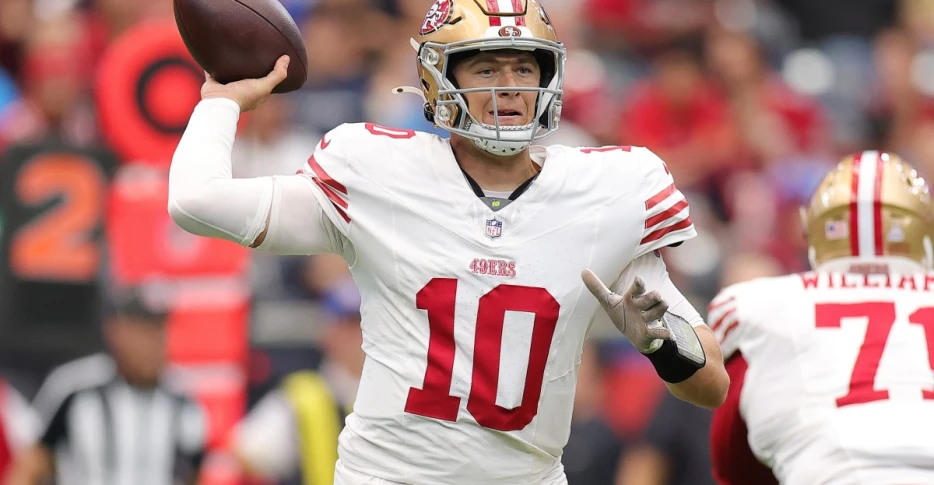 Mac Jones will start at QB for 49ers vs. Giants; Brock Purdy questionable