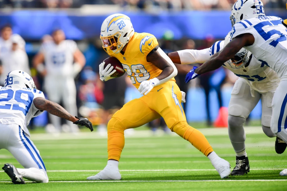 Chargers Place RB Hassan Haskins On IR, Elevate Two RBs