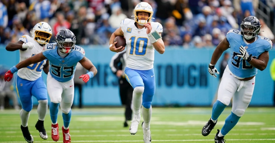 Chargers breathe sigh of relief after win vs. Titans