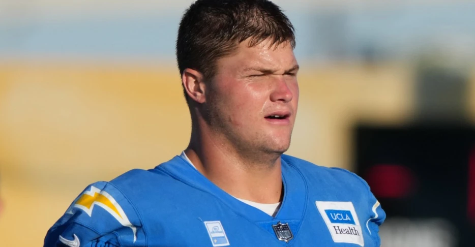 Chargers star Joe Alt carted off with injury vs. Titans