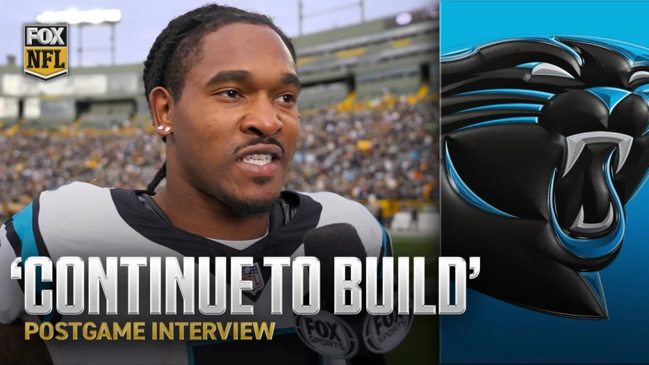 'Punish the defense' 😤 Rico Dowdle on MENTALITY in Panthers' upset win vs. Packers