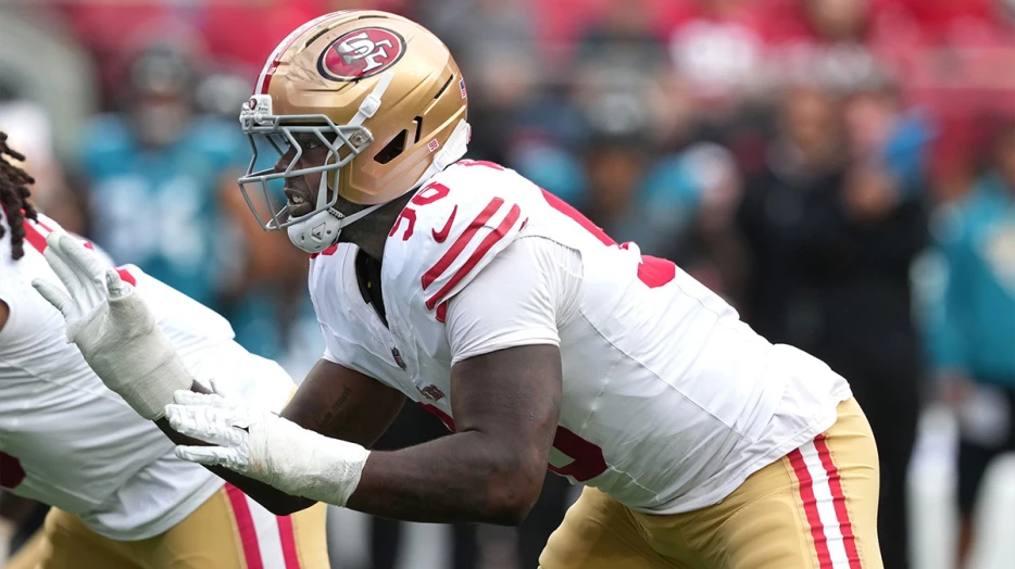 49ers’ Mykel Williams has torn ACL confirmed by Kyle Shanahan
