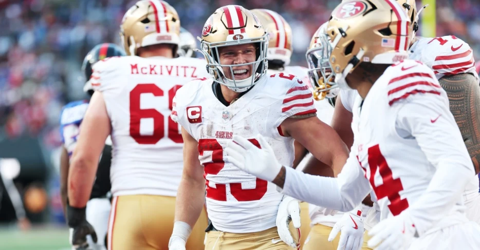 Brian Robinson and Christian McCaffrey come to life as the 49ers dominate the Giants