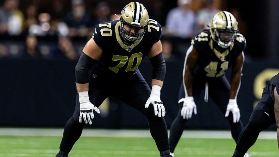 Chargers add offensive line help in Saints trade after Joe Alt injury