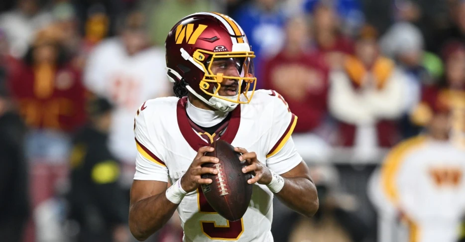 Commanders lose multiple starters for Week 10 vs. Lions, including Jayden Daniels