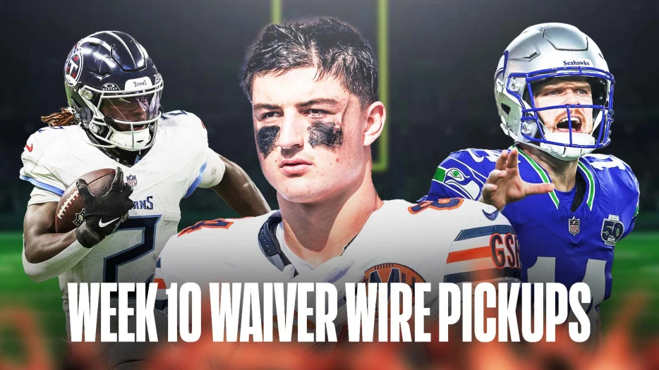 Fantasy Football: Top 10 waiver wire pickups for Week 10