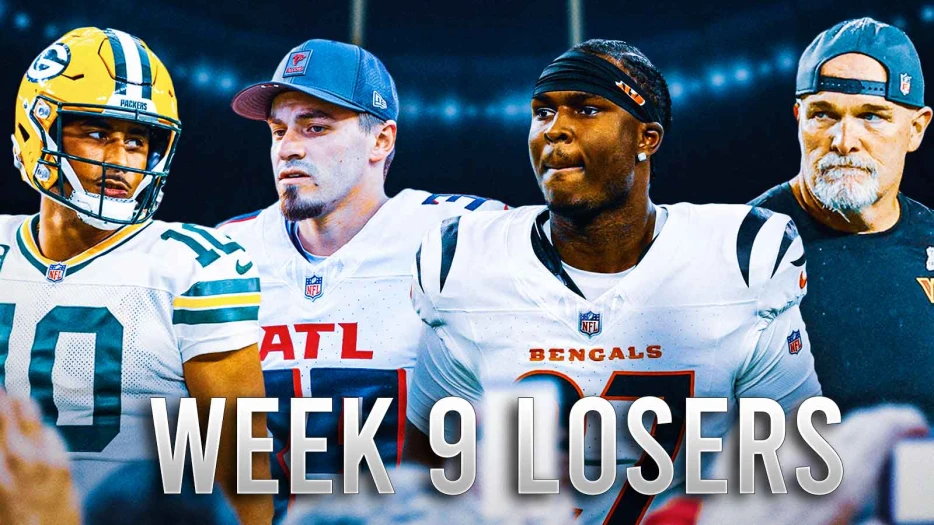 NFL Week 9 Losers: Commanders crash and burn, Packers are still puzzling