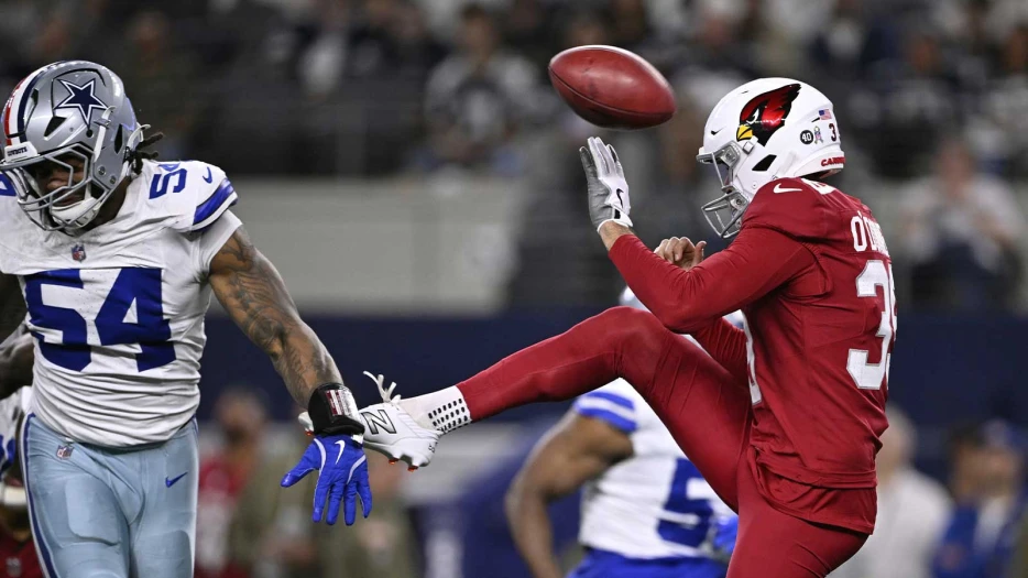 The painful-looking blocked punt that led to Cowboys TD vs. Cardinals