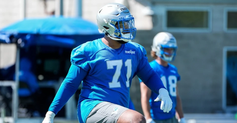Detroit Lions injury update: Rookie OL Miles Frazier to practice for 1st time
