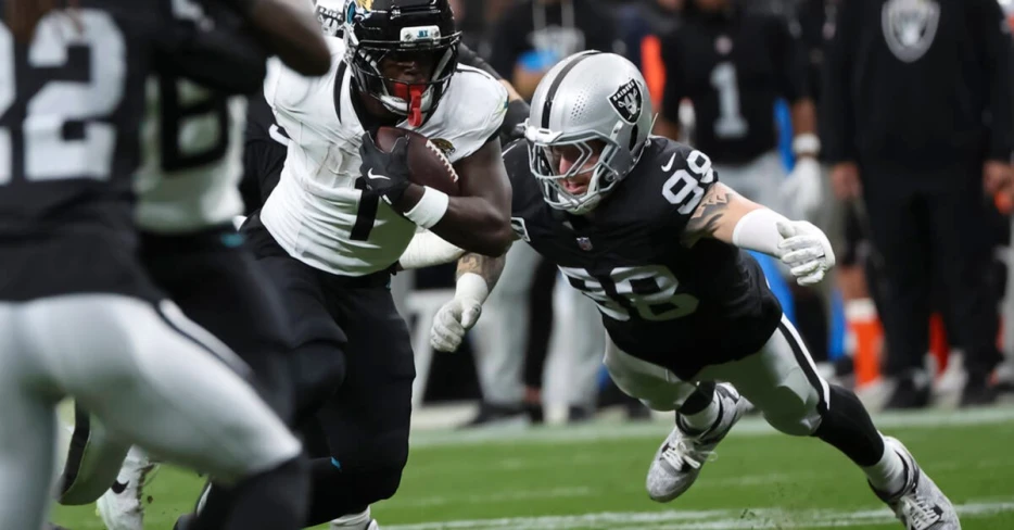 Highs and lows of Raiders’ run defense against Jaguars