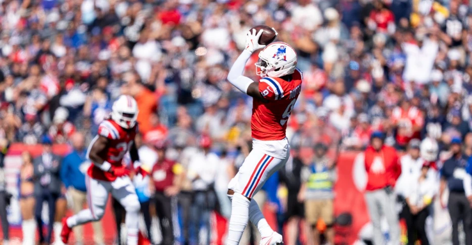 Patriots vs. Buccaneers Wednesday injury report: Kayshon Boutte among five non-participants