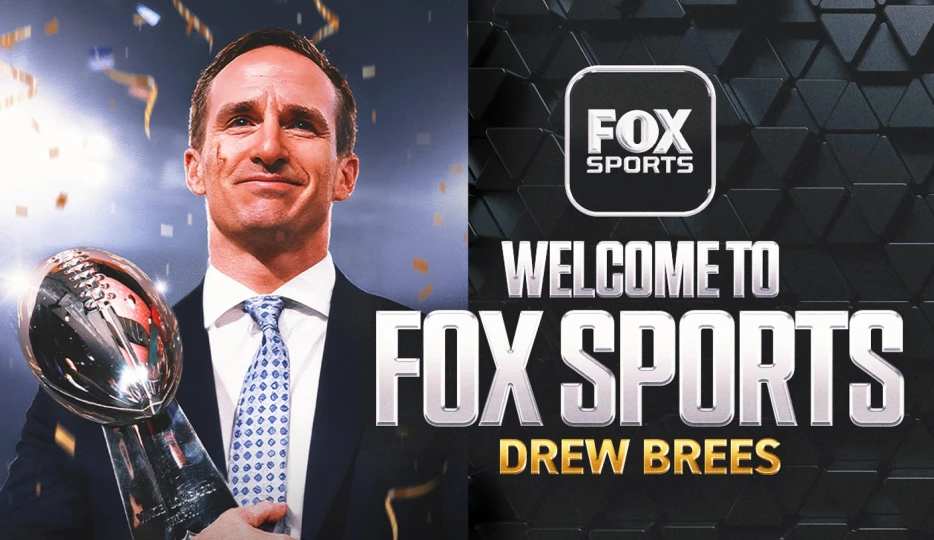 Drew Brees Joins FOX Sports as Game Analyst on NFL Sundays