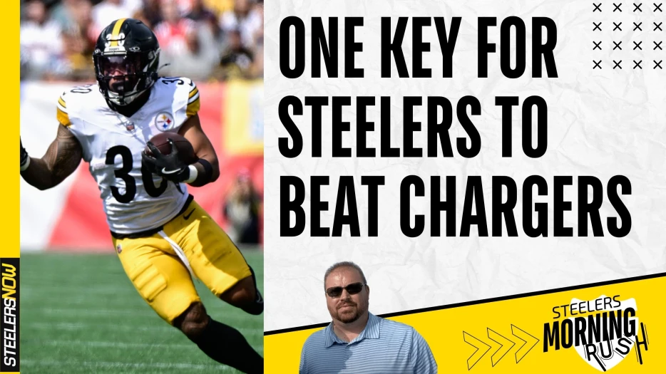 One Key for Steelers to Beat Chargers | Steelers Morning Rush