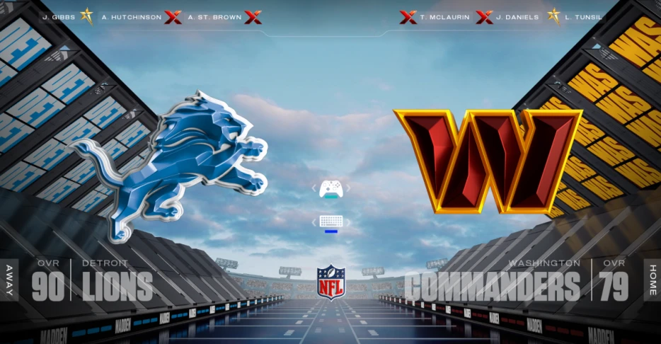 WATCH: Lions vs. Commanders preview, Madden 26 simulation